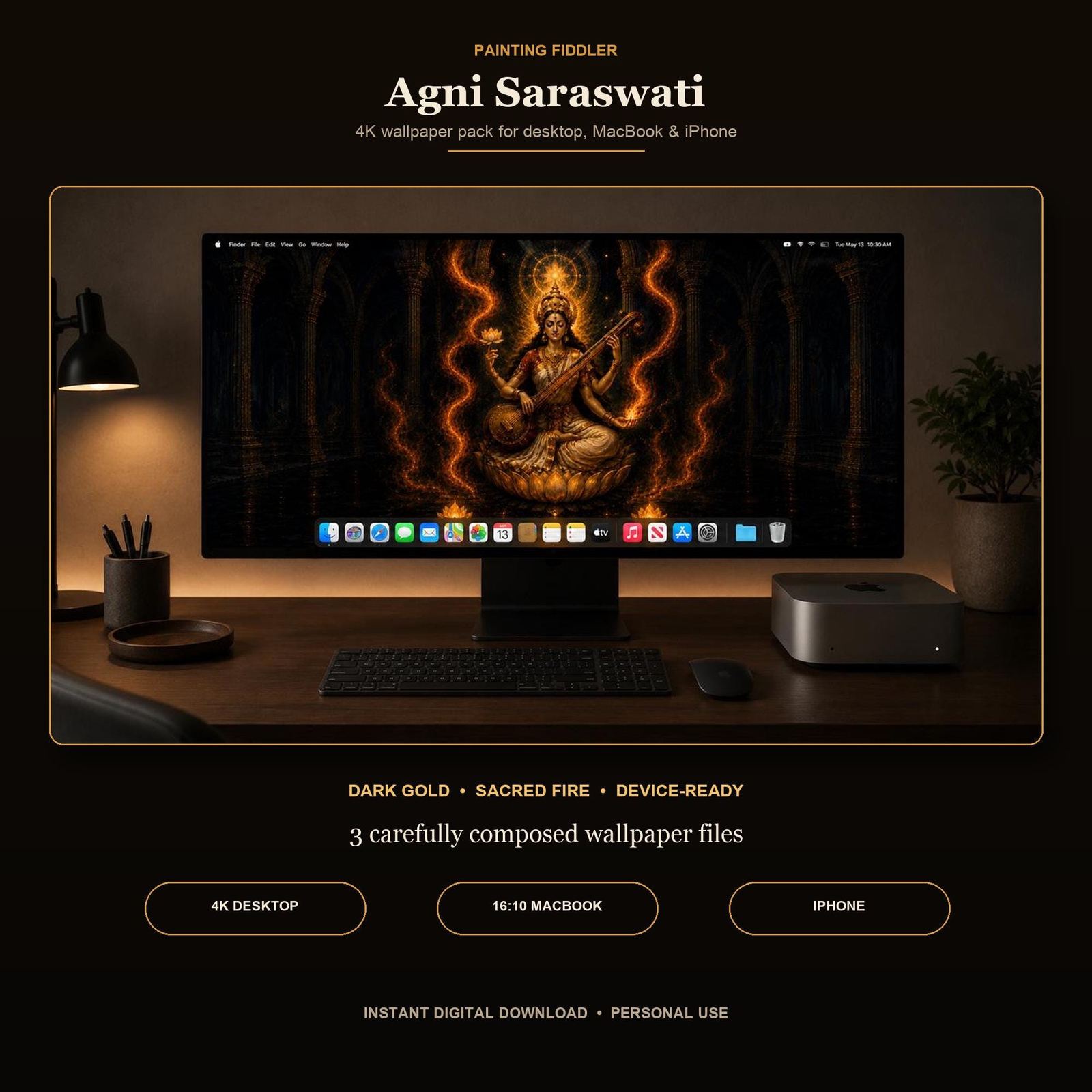 Agni Saraswati wallpaper preview 1