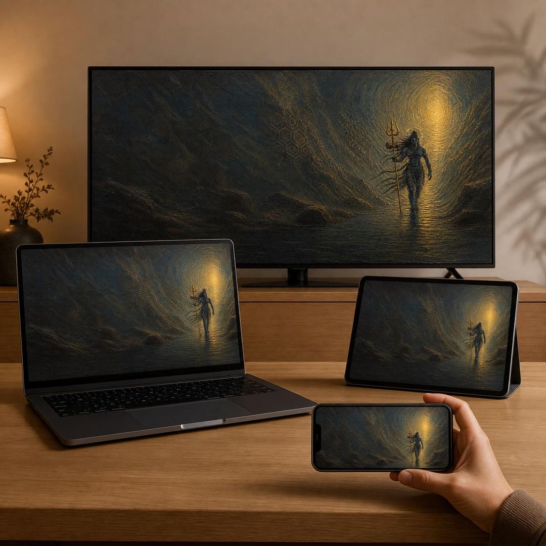 Shiva wallpaper — desktop, laptop, tablet and phone